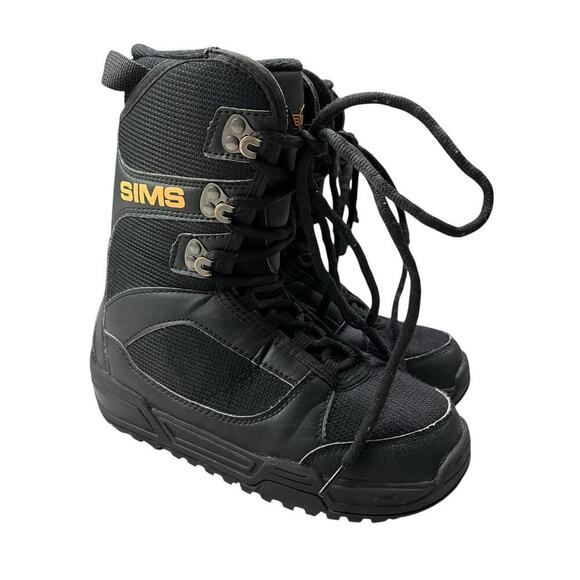 Sims Youth / Big Boy Snowboarding Boots‎ - Lace Up Insulated - size 4 - Picture 2 of 8